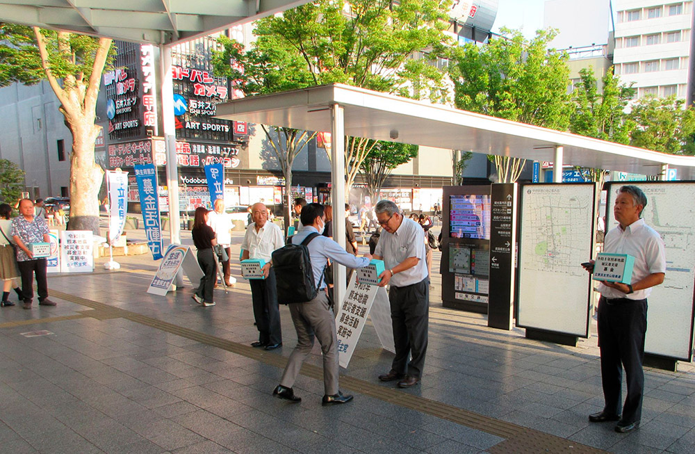 令和8年熊本地震被災者支援募金活動を行いました